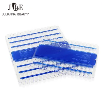 

New Nail Art 60 /120 Tips Color Chart Display Grids Practice Wheel Makeup Nail Art Pops False Nail Display Tips Tool DIY