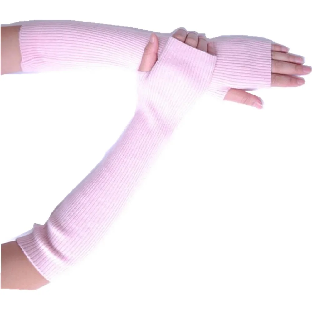 long mitten pink22