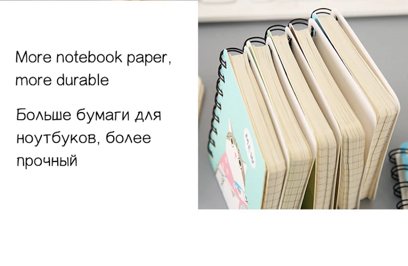 Кольцо каваи блокнот мультфильм Кот кактус шаблон Блокнот A7 блокнот для записей школьные принадлежности креативные буклеты офисные канцелярские принадлежности подарок