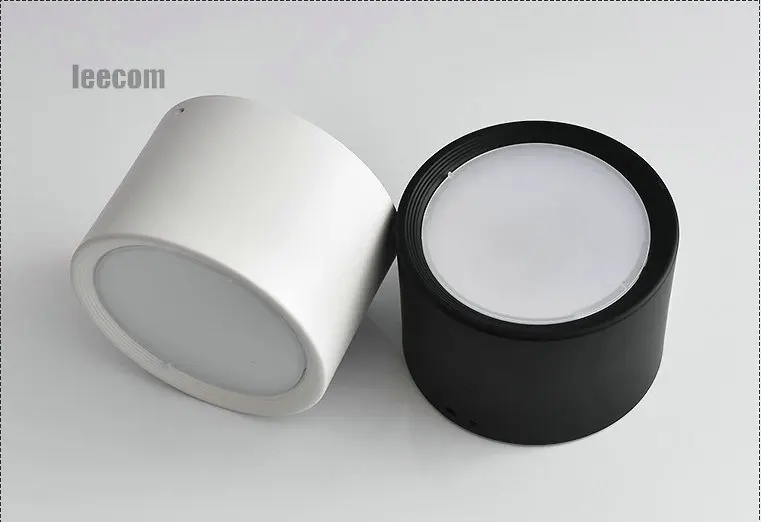 

1pcs Surface Mounted Ceiling Downlight Smd5730 10w 85-265v Lamp Smd Led Downlights Ceiling Spot Light +led Driver