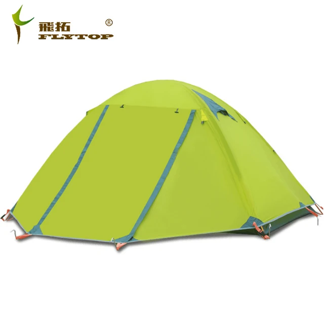 Best Price FlyTop aluminum pole frame tents outdoor hiking and  camping camping tent for outdoor recreation beach for 3-4 people tourist