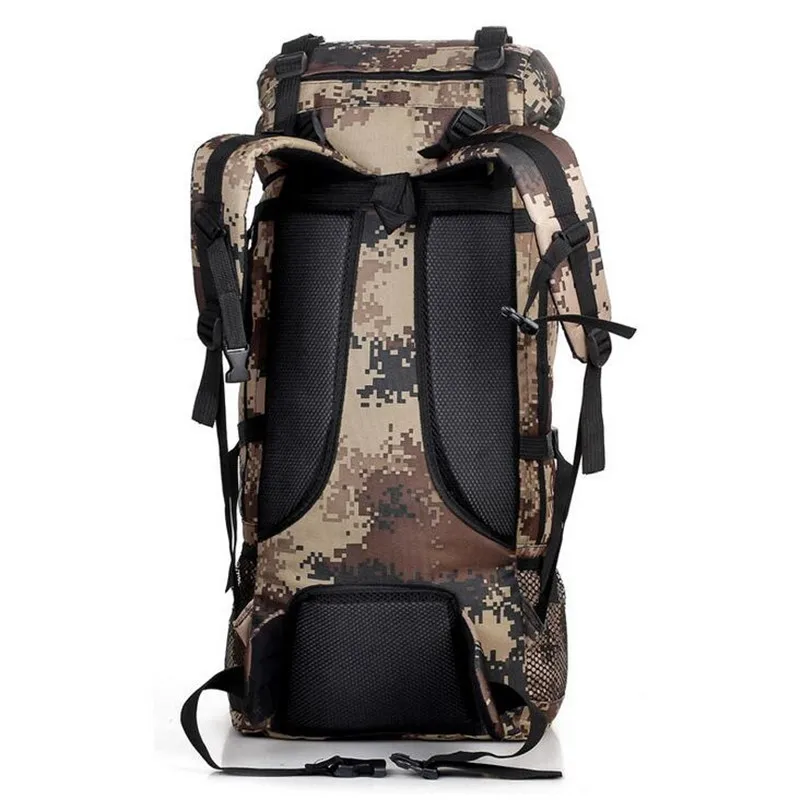 Jeebel 70L Hiking Backpack Large Capacity Outdoor Camping Men Camouflage Waterproof Sport Tactical Military 2018 Travel Bags