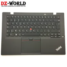 New Original C Cover Palmrest Upper Case With BE Belgian Backlit Keyboard for Thinkpad X1 Carbon 3rd Gen3 Laptop 00HN951 00HT306