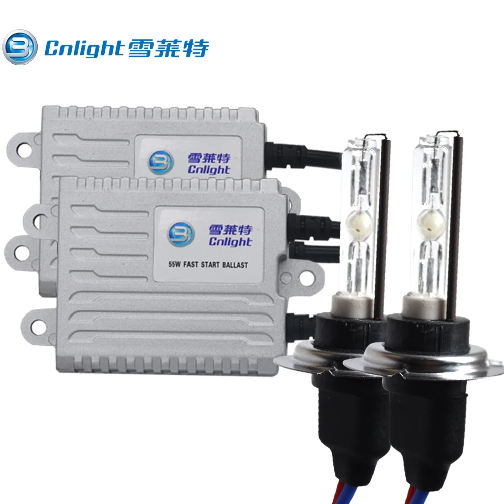 

SKYJOYCE store hid xenon kit 55W H7 cnlight H11 H1 H3 9005 9006 D2H D2Y xenon hid coversion kit 4300K 5000K 6000K 8000K 10000K