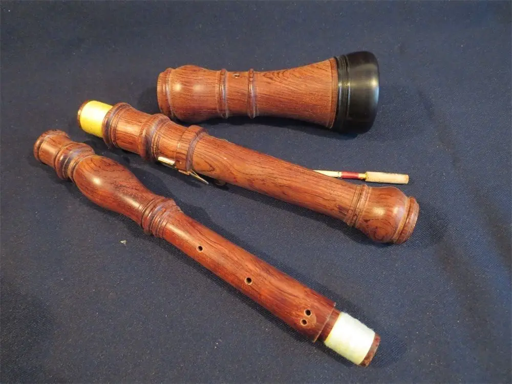 Копия барокко Стиль палисандр Деревянный oboe A-415HZ, хороший звук#12090