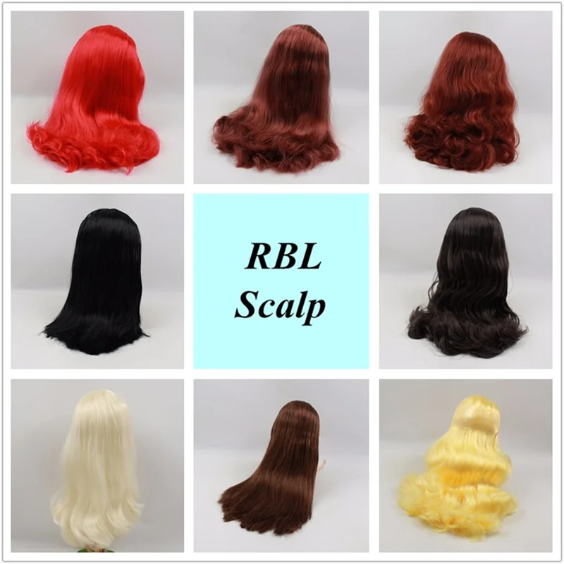 For 1/6 Blyth hair scalp wig for factory blyth doll | Игрушки и хобби