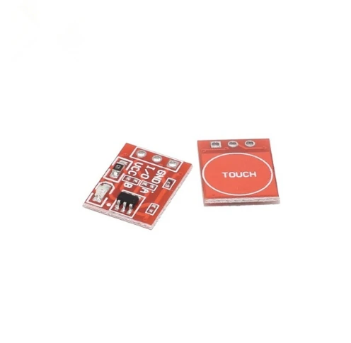 

1pcs TTP223 Touch button Module Capacitor type Single Channel Self Locking Touch switch sensor (hong)
