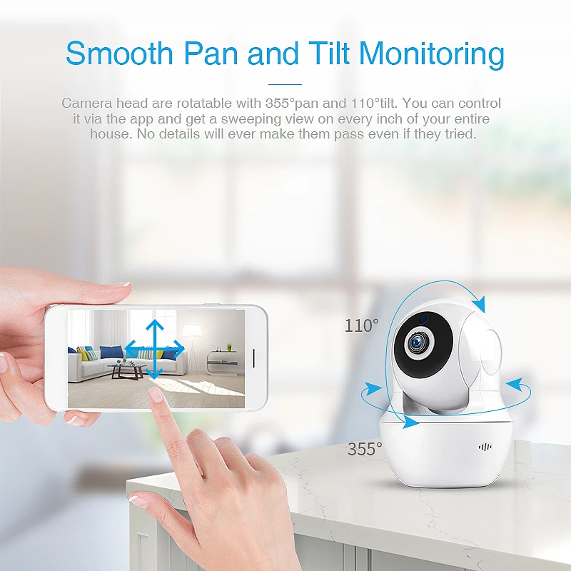 FREDI 1080P Авто Trarcking Cloud IP камера Домашняя безопасность WiFi ИК камеры наблюдения