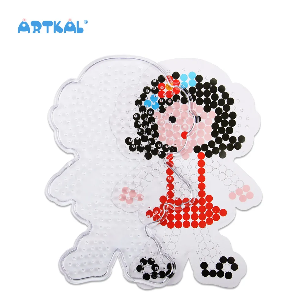 

free shipping SP17 pegboards patterns for 5mm hama perler beads DIY educational toy