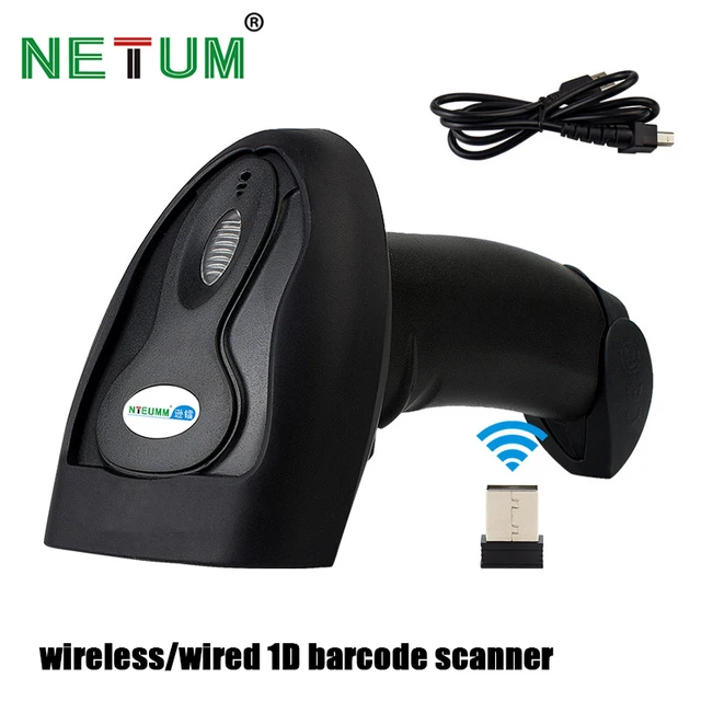 Best Offers NETUM K2 Wireless/Wired 2.4G Laser Barcode Scanner Laser Barcode Reader USB Interface CE Black Handheld Portable Scanner Best Offers NETUM K2 Wireless/Wired 2.4G Laser Barcode Scanner Laser Barcode Reader USB Interface CE Black Handheld Portable Scanner