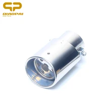 Car Exhaust Muffler Modified Exhaust Pipe Muffler Tip Stainless Steel Chrome Trim Exhaust Car Rear Tail Throat For Mitsubishi universal car exhaust muffler tip high quality stainless steel pipe chrome trim modified car tail pipe exhaust system new