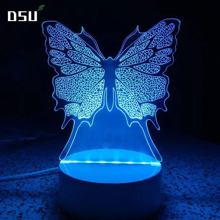 Настосветильник светодиодсветодиодный лампа с пультом ДУ 7 цветов|night light lamp|3d