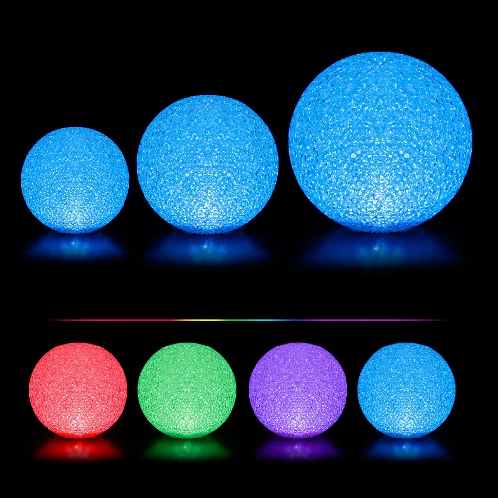 

3pcs/set Night Light Moon Lamp LED Ball Lamp Baby Kids lamps