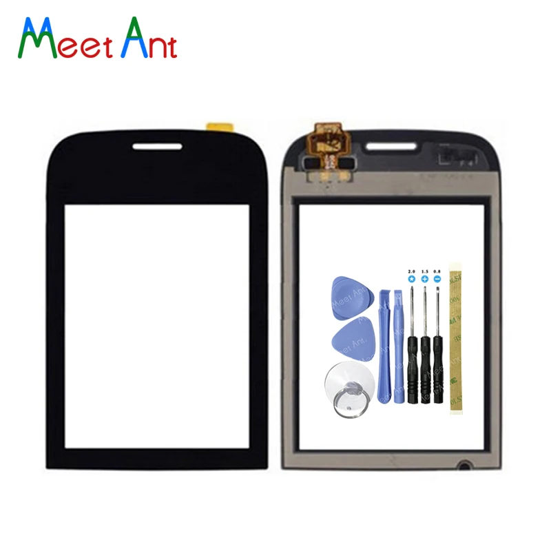 

High Quality 2.4" For Nokia Asha 202 2020 Touch Screen Digitizer Sensor Outer Glass Lens Panel Black