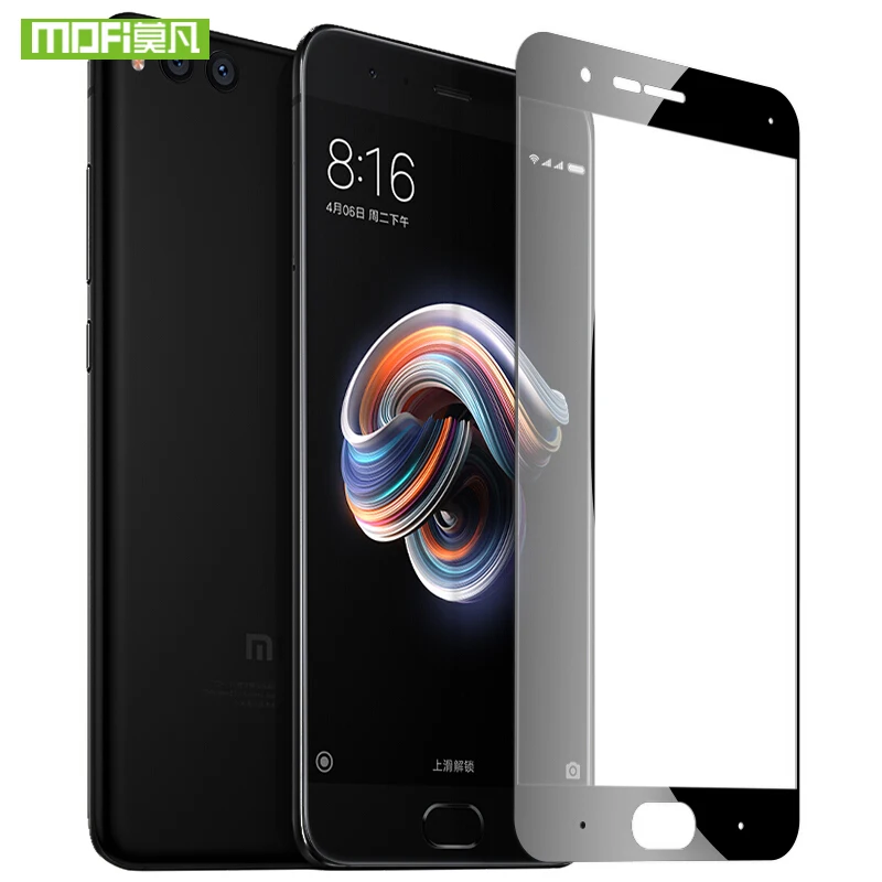 Для Xiaomi Note 3 стекло Mofi для Закаленное Стекло 9h Mi Защита экрана 5 7 дюйма|Защитные