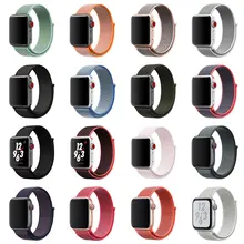 Sports Nylon Strap for Apple Watch Band iWatch Series 1 2 3 4 Colorful 40mm 44mm Nylon Woven Replacement Straps Watch Bands 38mm