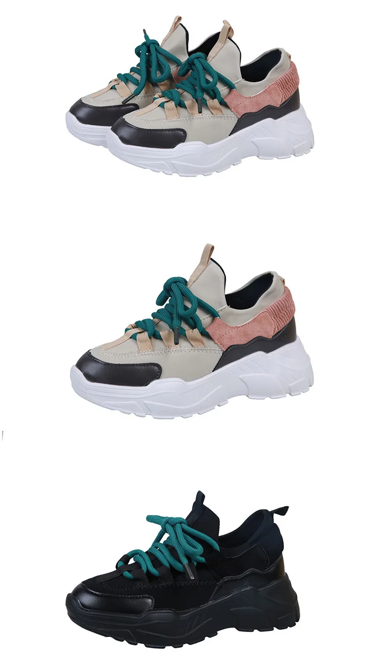 LZJ/Коллекция года; сезон весна-осень; женская повседневная обувь; удобная обувь на платформе; женские кроссовки; chaussure femme; SX1450