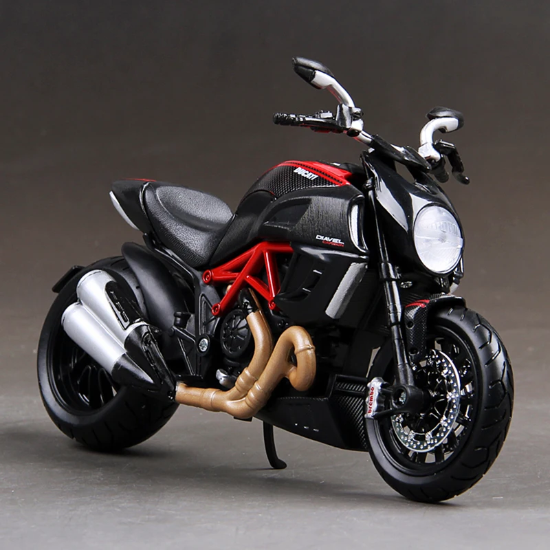Motorcycle Model DMH Diavel 1 12 scale Alloy metal diecast models motor bike miniature race Toy