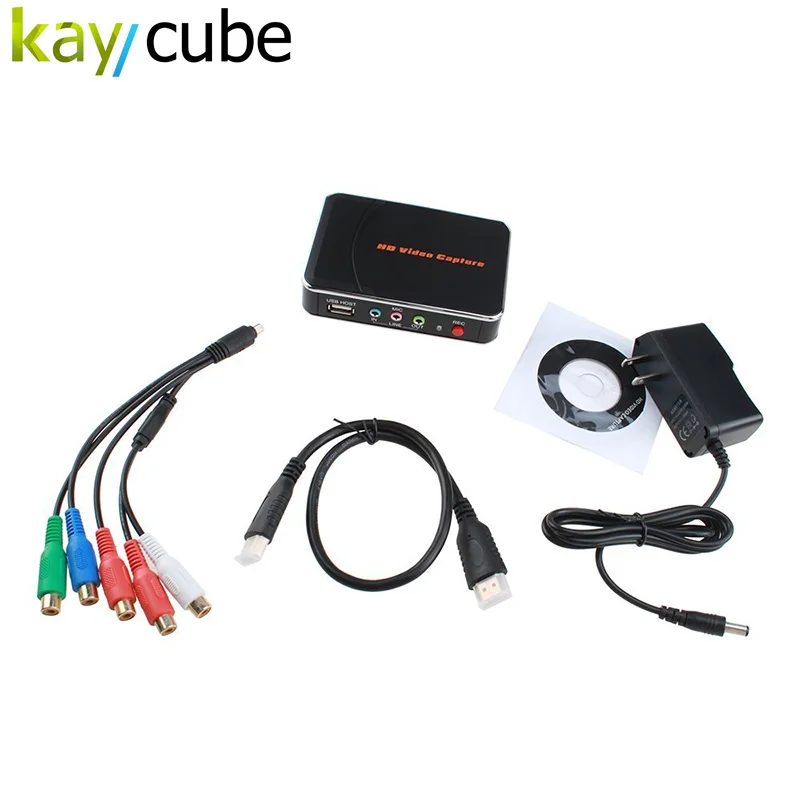 Ezcap 280 HD захват игр модуль захвата видео 1080P HDMI/Ypbpr рекордер Ezcap280 для Wii/Xbox 360/ PS4/PS4 DVD