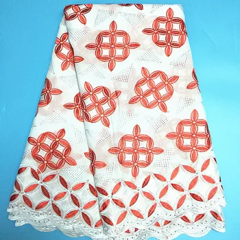 

White Black Color Latest African Cotton Swiss Voile Lace Fabric High Quality African Swiss Voile Lace In Switzerland Wedding 7