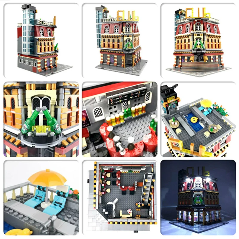 SD6991 5в1 для ночного клуба бара курорта отеля Streetscape USB освещение Sembo строительные