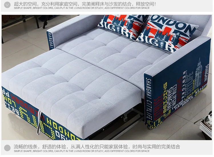Современная мебель для спален маленькая квартира диван-кровать многофункциональный двойной диван-кровать диван-кровать