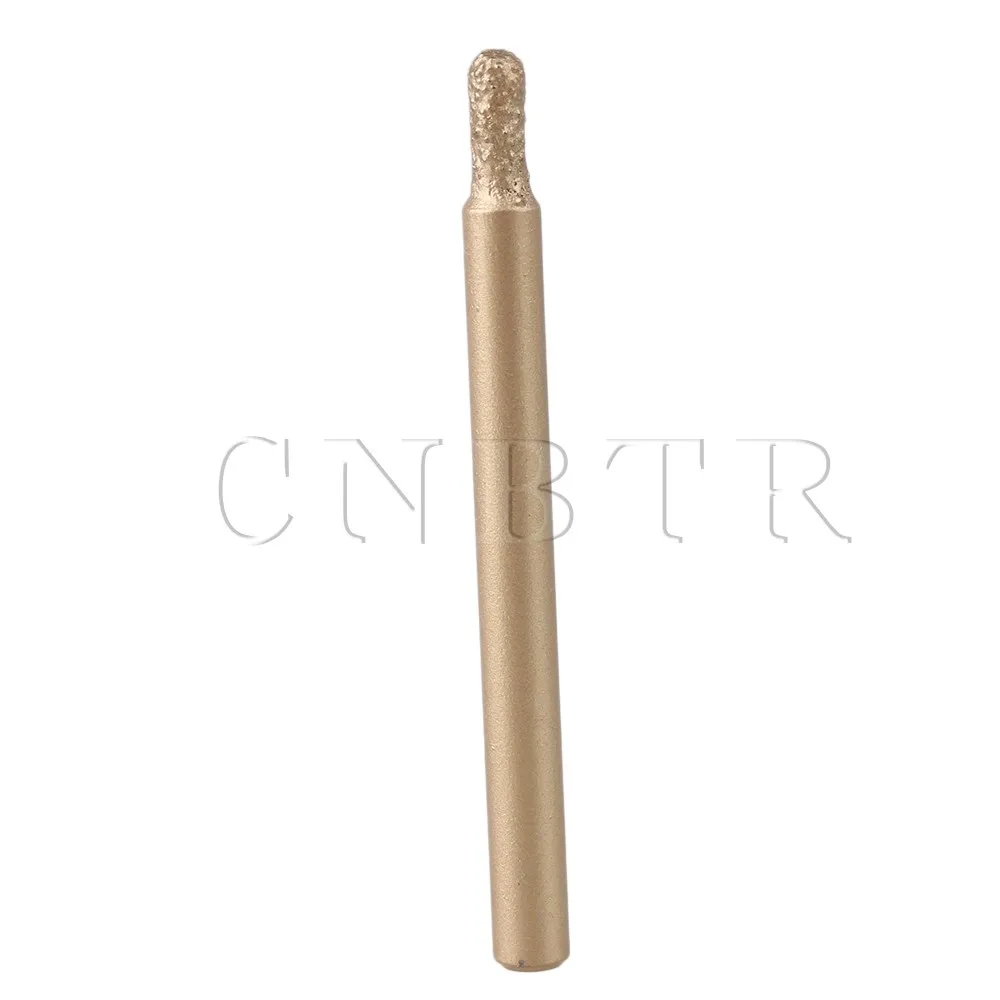 

CNBTR Ball-end Cutter 6x4x9mm CNC Engraving Emery Bit Brazed Diamond Tapered Drill