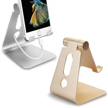 New Brand Rotatable Foldable Portable Adjustable Elegant Aluminum Holder Stand Mount For iPad / iphone Smartphone / Tablet