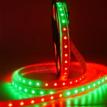 

5m/lot DC12V SK6812 IC No pressure drop 60leds/m IP67 5050 SMD individual addressable Smart full color led strip tape light