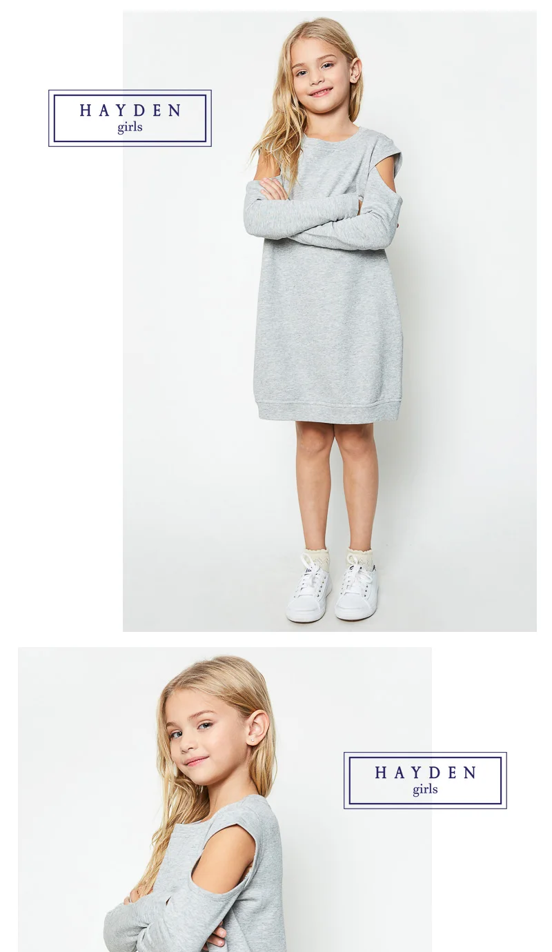 girls sweatshirt dress G3981-7