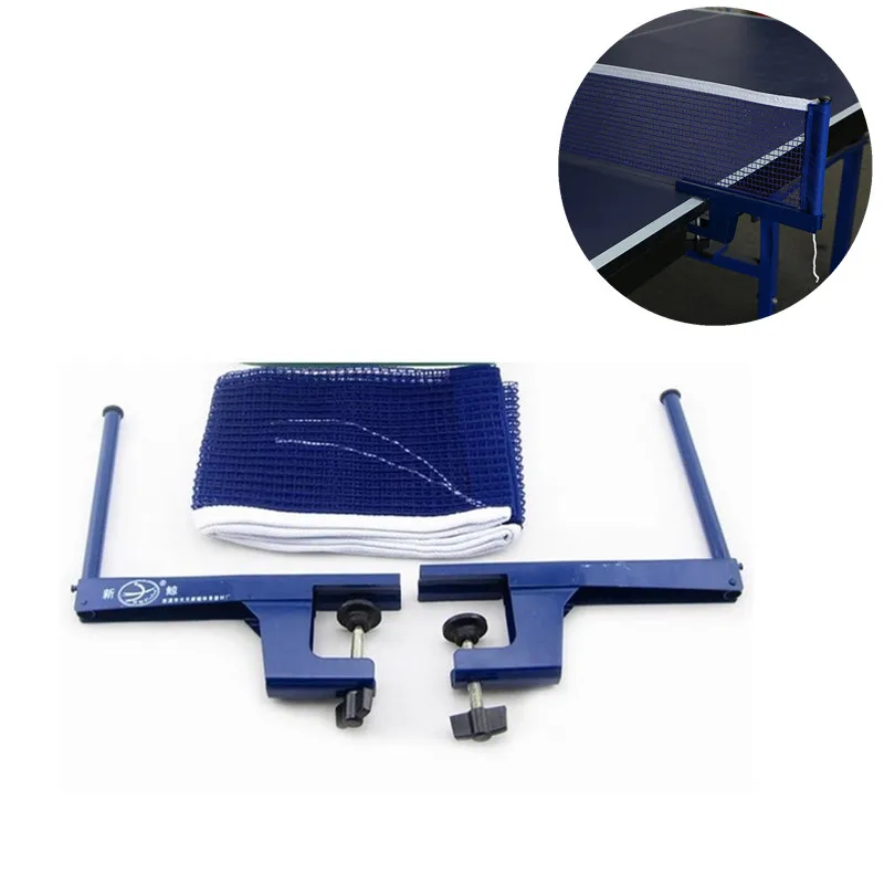 

Portable Indoor Table Tennis Net Set Iron Stand Flexible Pingpong Net Steel Fitness Sports Ping pong Net