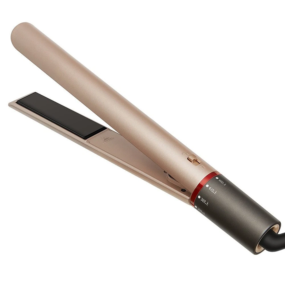 

2 in 1 Professional Ceramic Tourmaline Hair Straightener Flat Iron for All Hair Types Hair Straightening For Men or Women