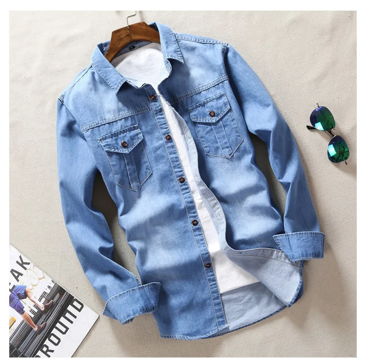 Großhandel HO 2019 Herren Jeanshemd Kultivieren Sie Ihre Eigene Moralität Persönlichkeit Trend Revers Denim Hemd Joker Cowboy Von Runlione, $35.91 Auf Großhandel HO 2019 Herren Jeanshemd Kultivieren Sie Ihre Eigene Moralität Persönlichkeit Trend Revers Denim Hemd Joker Cowboy Von Runlione, $35.91 Auf