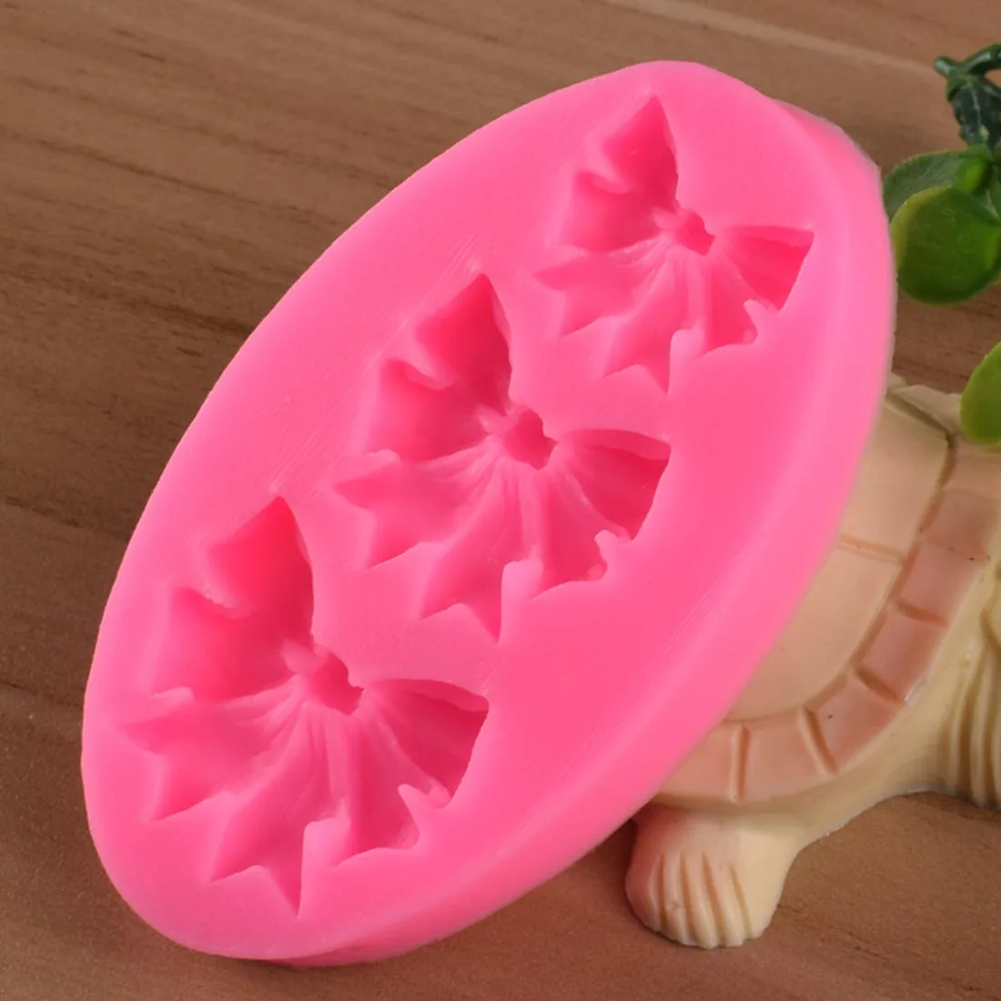 DIY украшение в виде банта для торта инструменты шоколада силиконовая форма