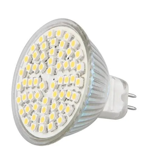 6x MR16 GU5.3 Blanc 60 SMD 3528 Economie d'energie светодиодный Projecteur ампулы лампа 12V кукурузы светодиодный Светодиодный точечный светильник лампа