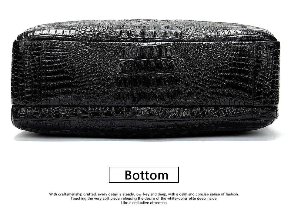 Men 's Briefcase Bag Man Genuine Leather Laptop bags for Men Business Messenger Shoulder Handbags for 14 inches Computer Bag 22