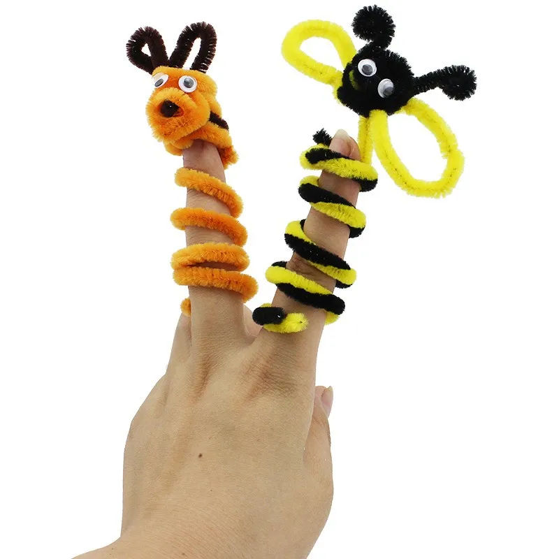 100pcsLot-Educational-Toy-Montessori-Materials-Children-DIY-Shilly-Stick-Plush-Kids-Handmade-Art-Christmas-Intelligence-Toys-TY0020 (8)