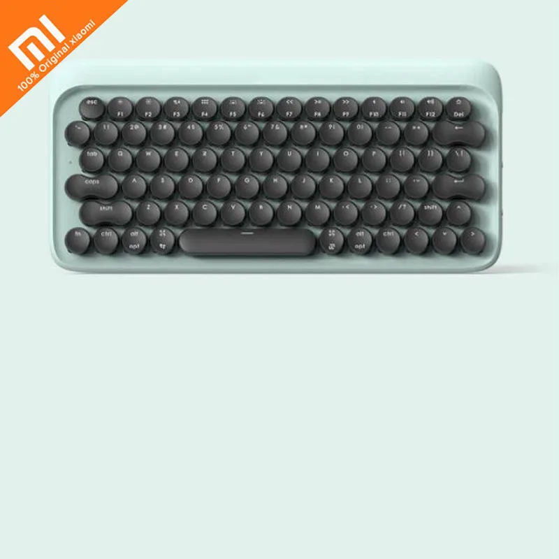 Xiaomi mijia dot Bluetooth механическая клавиатура мультисистемная совместимость 4 файла подсветка Bluetooth 3,0 беспроводное соединение