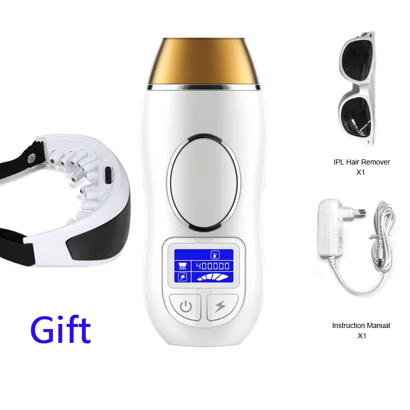 Hair removal functio IPL Перманентный лазер Depiladora удаление волос на все тело эпиляция лазерное омоложение 400000 вспышек - Цвет: Hair removal functio