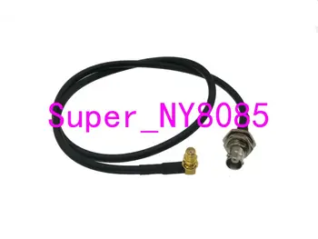 

RG58 BNC Female Jack Bulkhead to SMA Female Jack Bulkhead Right angle RF Jumper pigtail Cable 10FT~20M