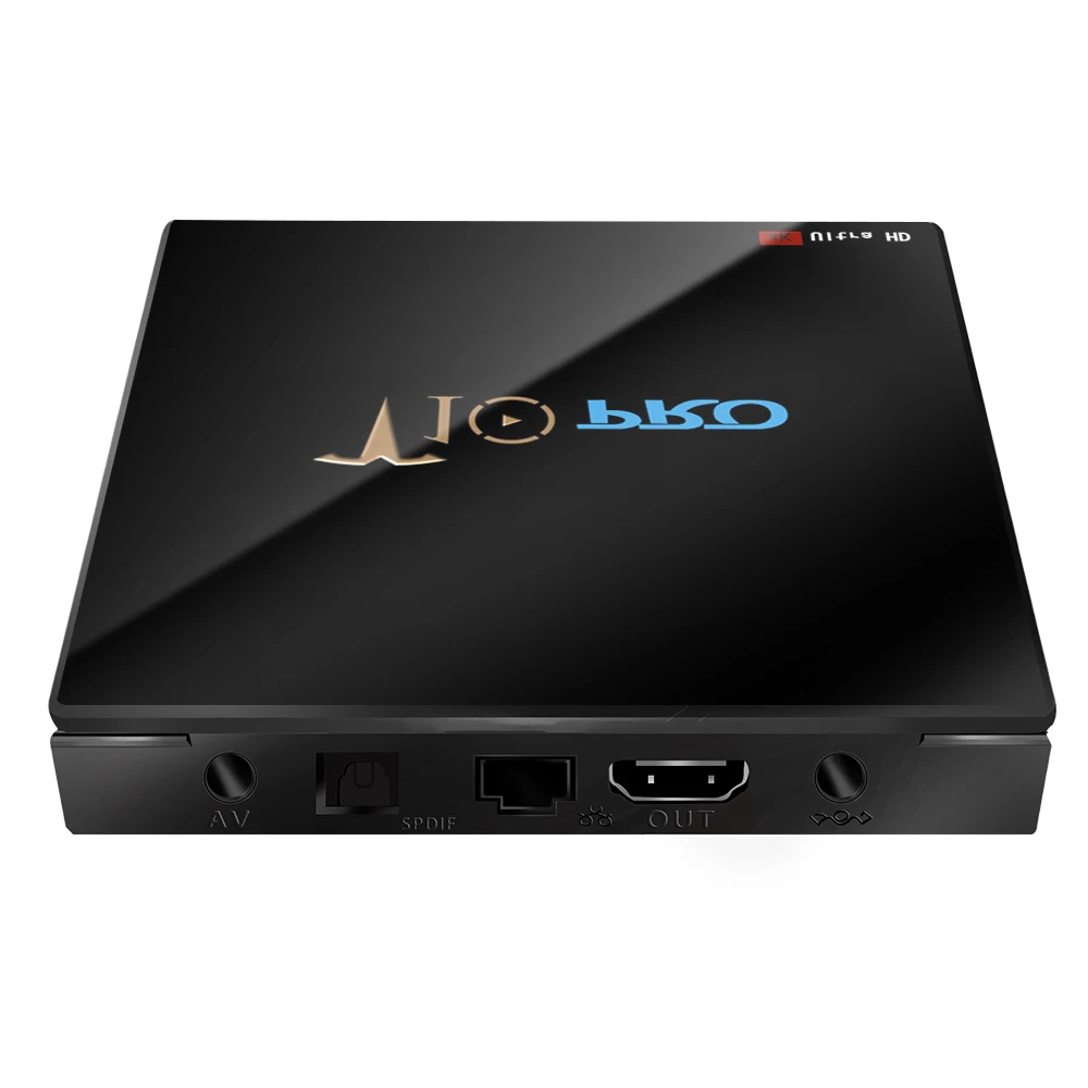 Приставка Смарт ТВ T10 Pro Amlogic S905X2 2 4 ГГц Wi Fi BT4.1 Android 8 1 ГБ 64 32 USB3.0 4K VP9|ТВ-приставки и