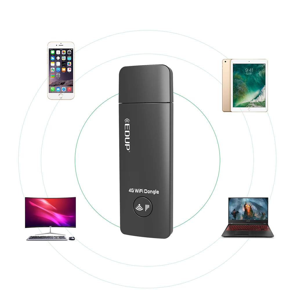  EDUP 150Mbps 4G USB WiFi Dongle LTE Universal USB Modem Support 3g/4g Nano Sim Card for Desktop Not