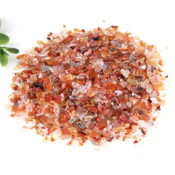 

bulk carnelian tumbled agate mini stones small crystal chips 50g