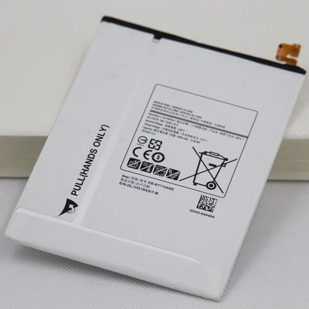 Запасная батарея для планшета 5 X EB BT710ABE Samsung Galaxy Tab S2 8 0 T710 T715C T719C SM T713N 4000