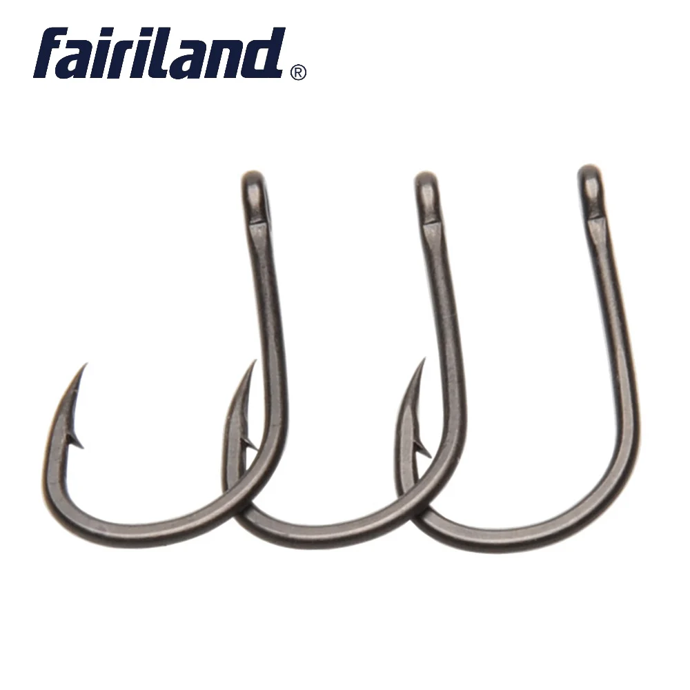 250 шт./лот TFSH C PTFE покрытые карфоны 2 #4 #6 #8 #10 # набор смешанных рыболовных крючков с