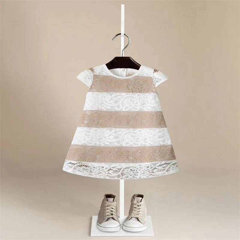 

Top quality 100% cotton baby dress ,2019 summer baby clothes princess lace dress 1-6 Years old baby girls hoodie dress