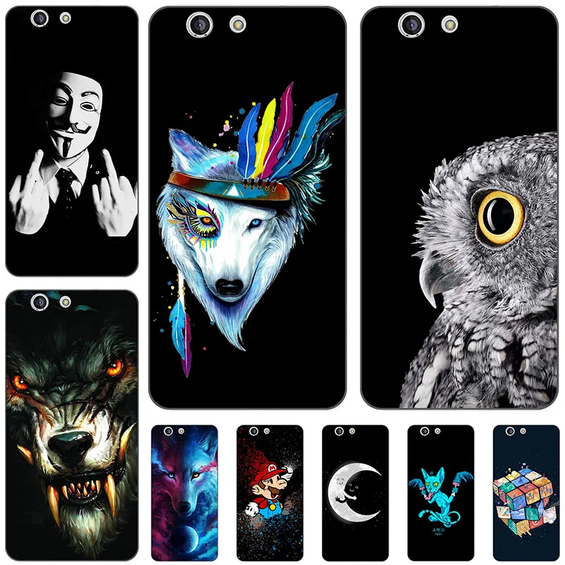 

45 styles Cute Cat Phone case For ZTE Blade A512 A 512 Z10 Z 10 5.2" Printing Hard PC Cover Phone Back Shell For ZTE A512