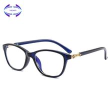 VCKA, анти-синий светильник, блокирующие женские очки, большая оправа, компьютерные очки, винтажные оптические очки, lunette ordinateur Eyewe