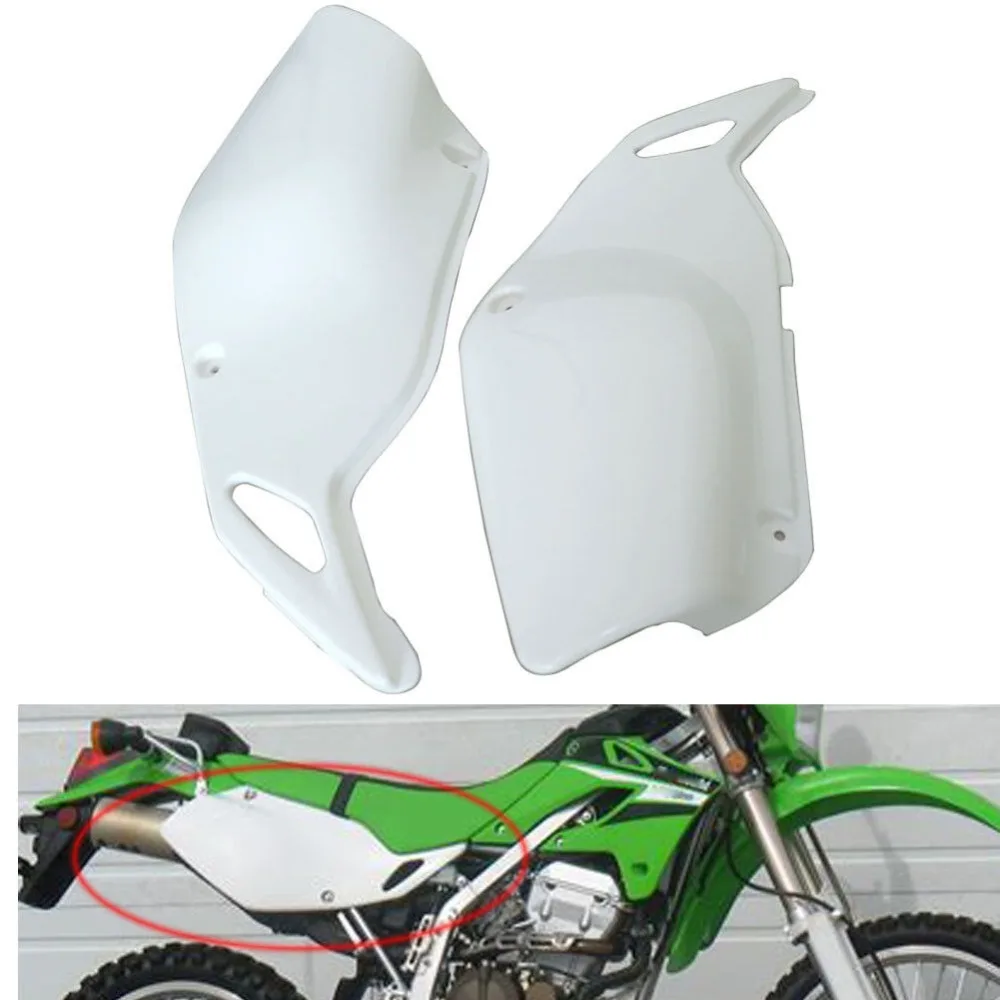 

ABS Rear Side Panel Fairing Body Cover Frame Guard Case Protector for Kawasaki KLX 250 1993 - 2007 KLX250 1994 1995 1996 1997