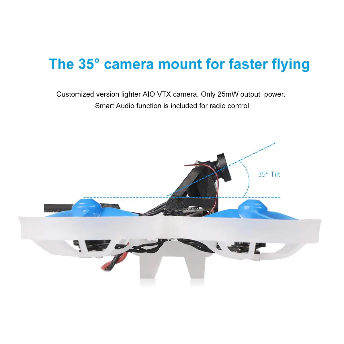 Бесщеточный Дрон Beta75 Pro 2 2S Whoop с F4 AIO FC 5A ESC 25mW Z02 камерой 35 градусов OSD Smart Audio 12000KV 0802